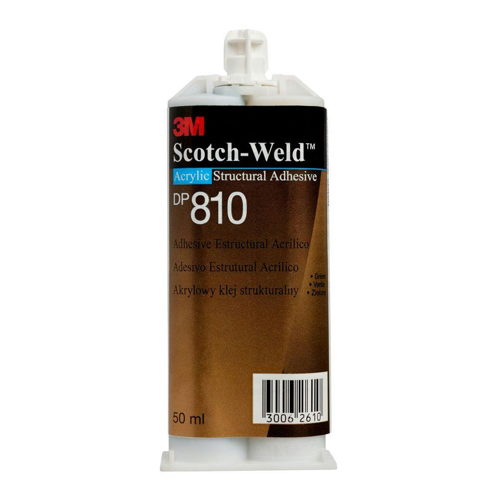 3M™ Scotch-Weld™ Low Odour Acrylic Adhesive DP8810NS, 45 ml, Green