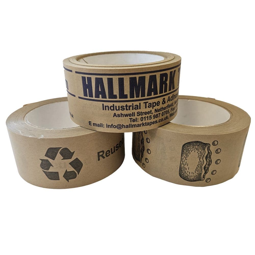 environmentally friendly printed tapes